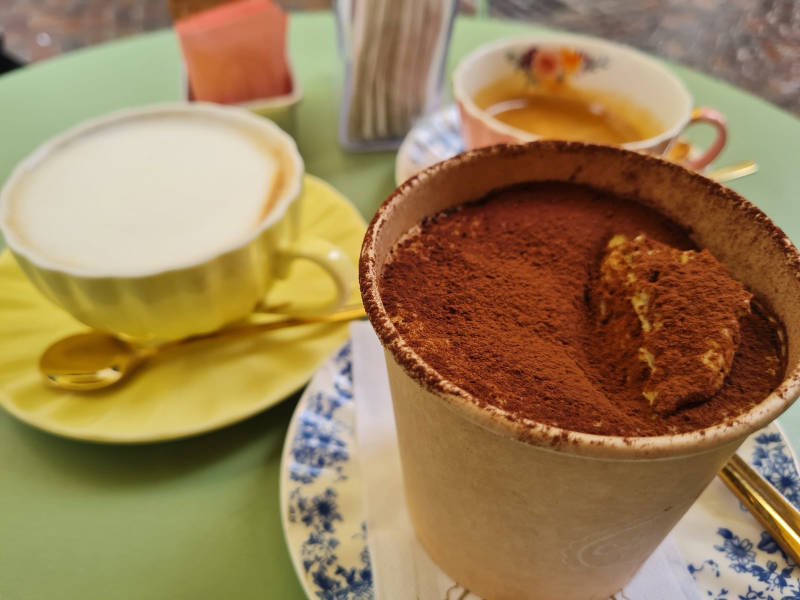 Itališka kava ir tiramisu